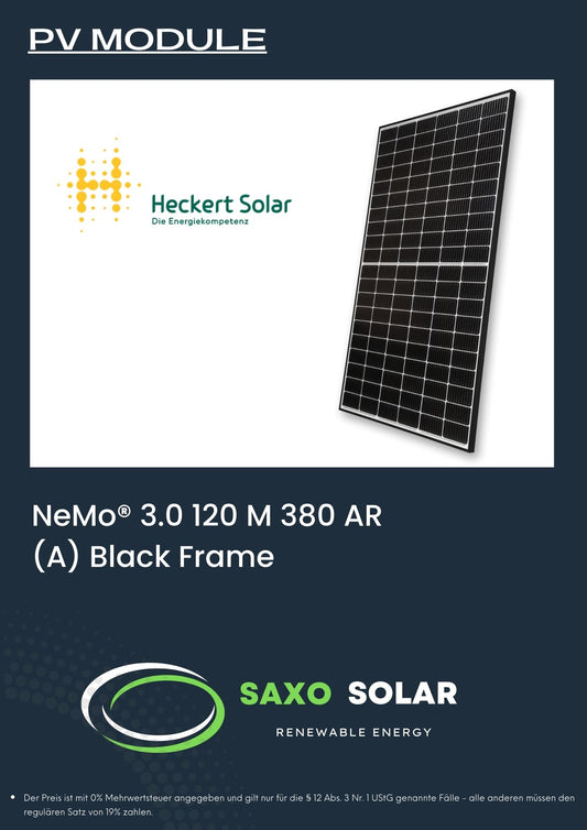 NeMo® 3.0 120 M 380 AR (A) Black Frame