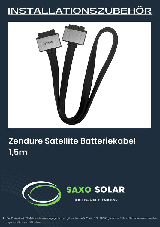 Zendure Satellite Batteriekabel 1,5m