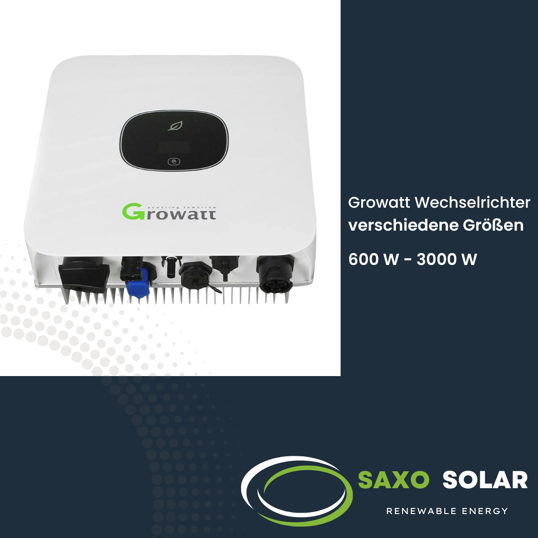 Wechselrichter Growatt MIC 1000TL-X Photovoltaik Zulassung VDE