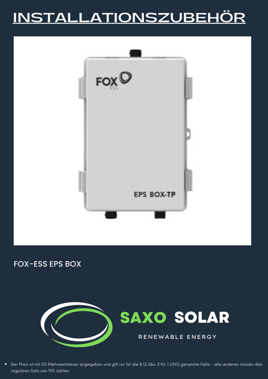 FOX-ESS EPS BOX